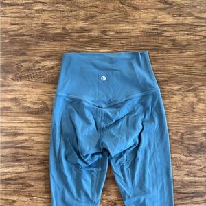 Lululemon Athletica Blue High-Waist Leggings